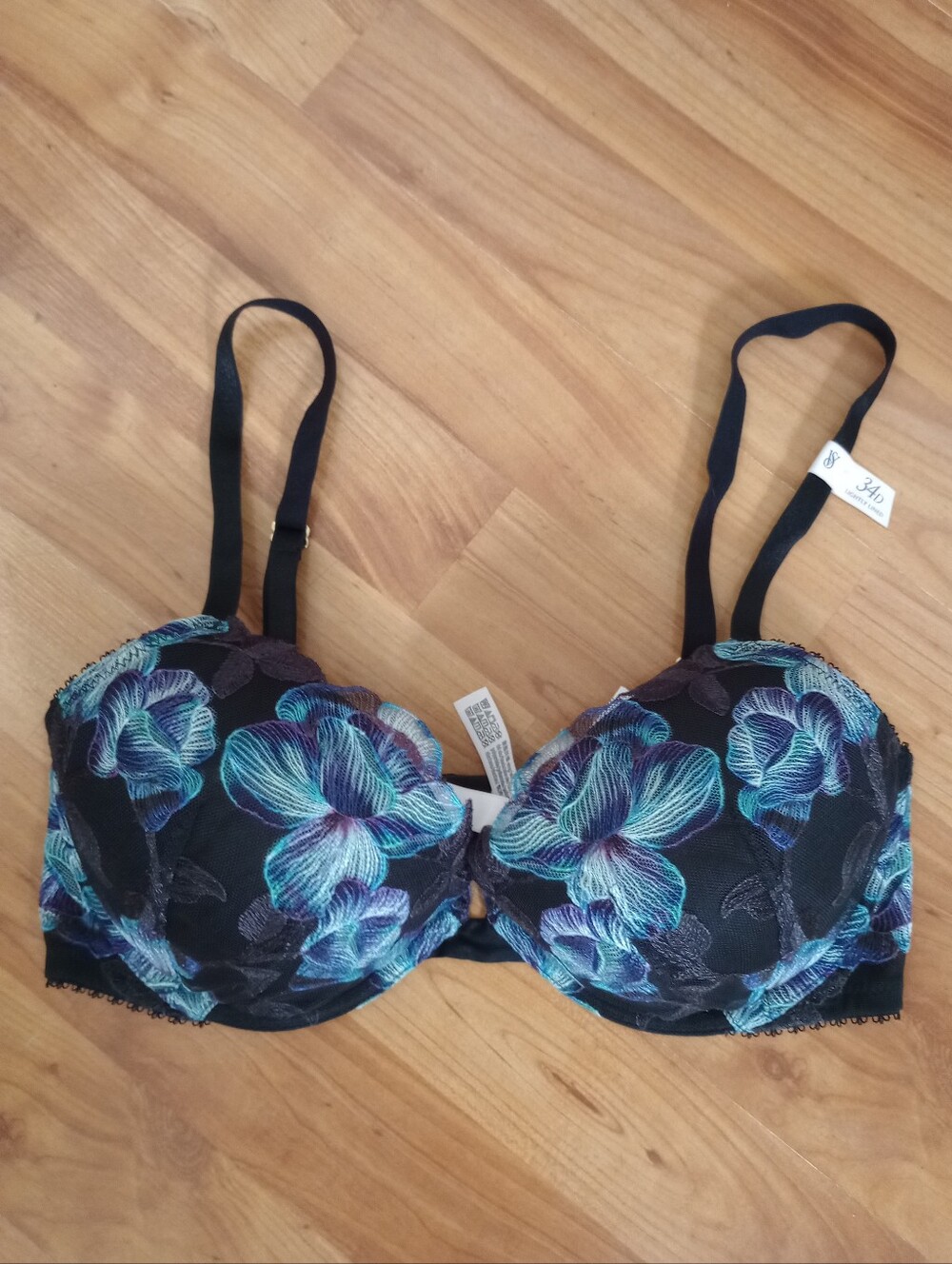 New Victoria's Secret Very Sexy Floral Lace Underwire Bra